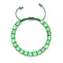 Lune verdoyante | Argent | Bracelet Verre Double Galaxie